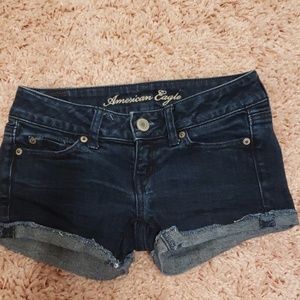 American Eagle denim shorts sz 00